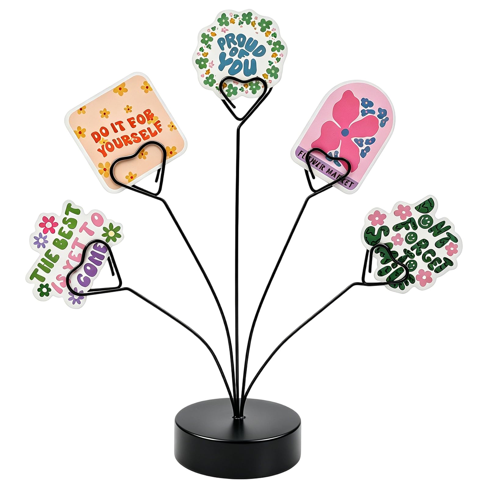 Soporte para fotos de escritorio y porta tarjetas de regalo para Navidad