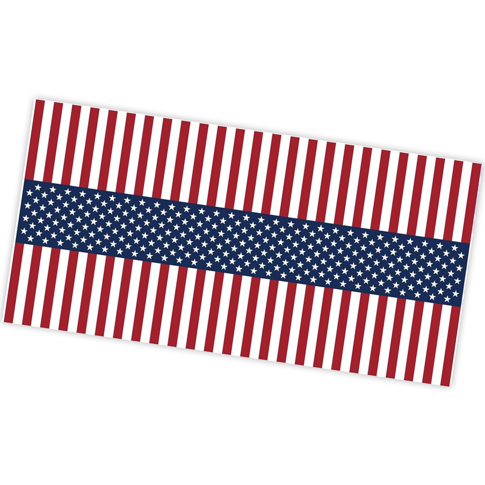 Jazuaiao Patriotics Themed Tablecloth Waterproof Red White Blue 4th of July Table Cover for Holiday Parties and BBQs America Flag Table Cover