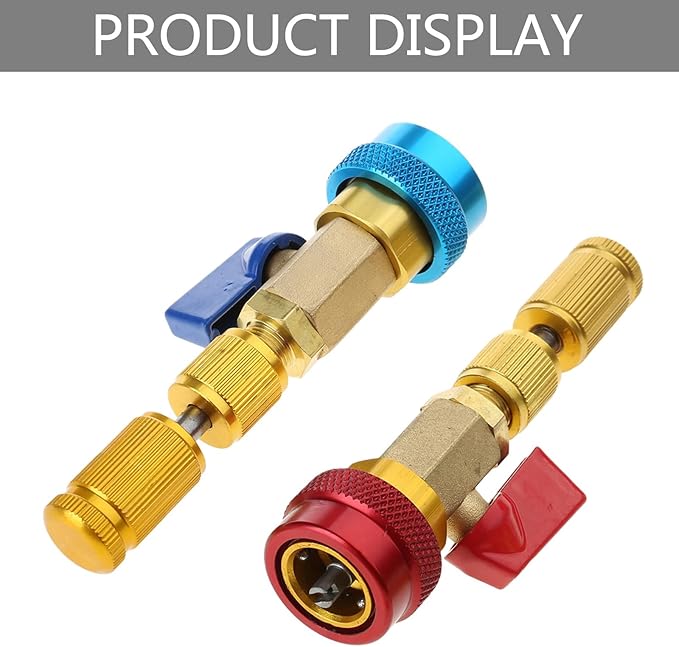 Juego de Herramientas para Válvulas R134A Removedor e Instalador miniatura 7