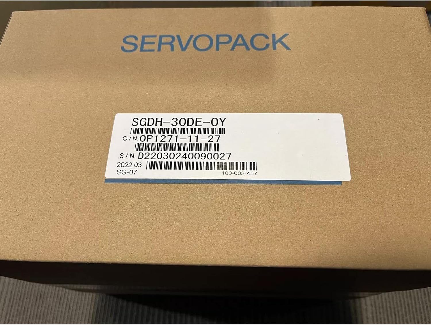 Expedited SGDH-30DE-0Y New and Sealed in Box SGDH30DE0Y 1 Year Warranty and Fast