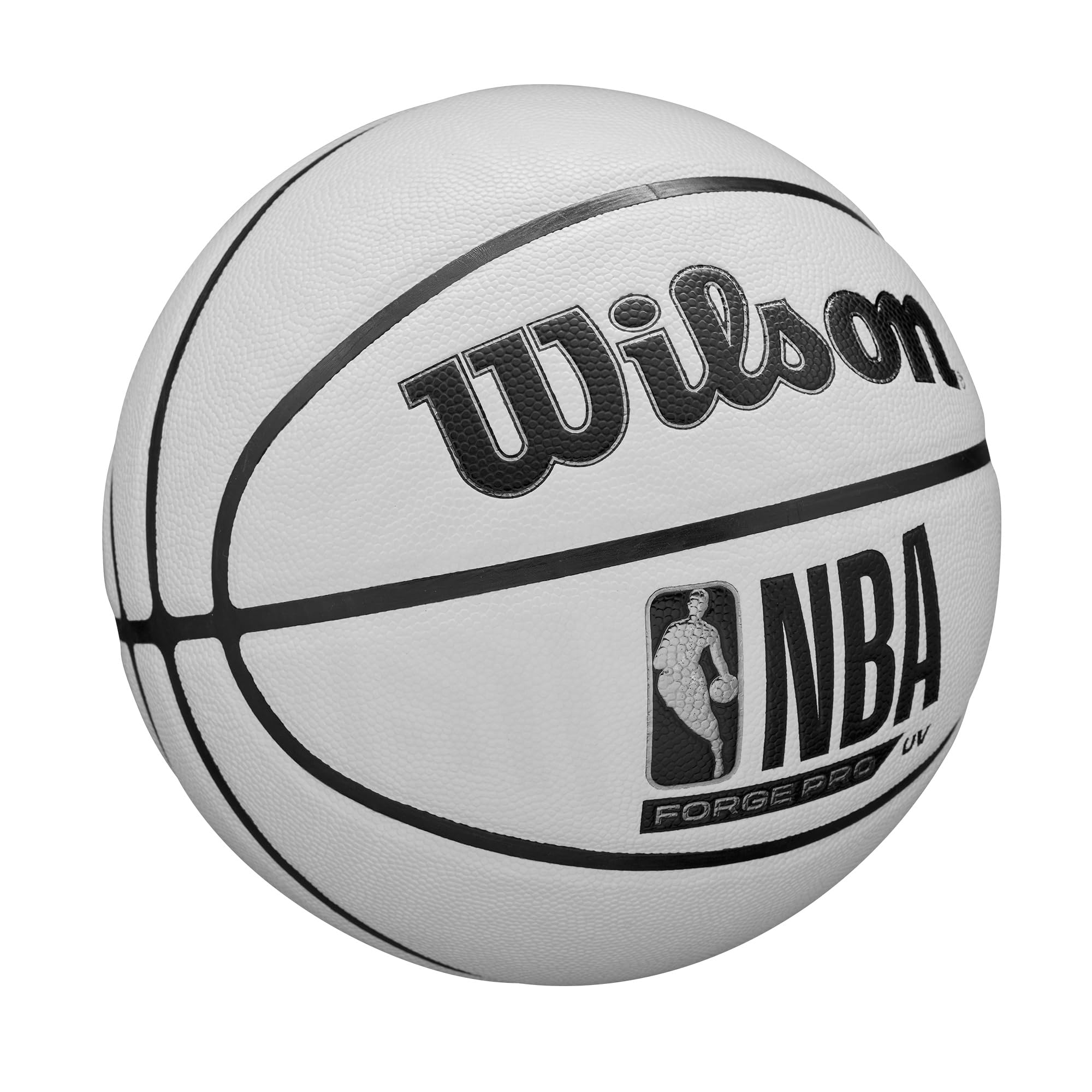 Amazon | NBA FORGE PRO UV バスケットボール (ホワイト) 7号