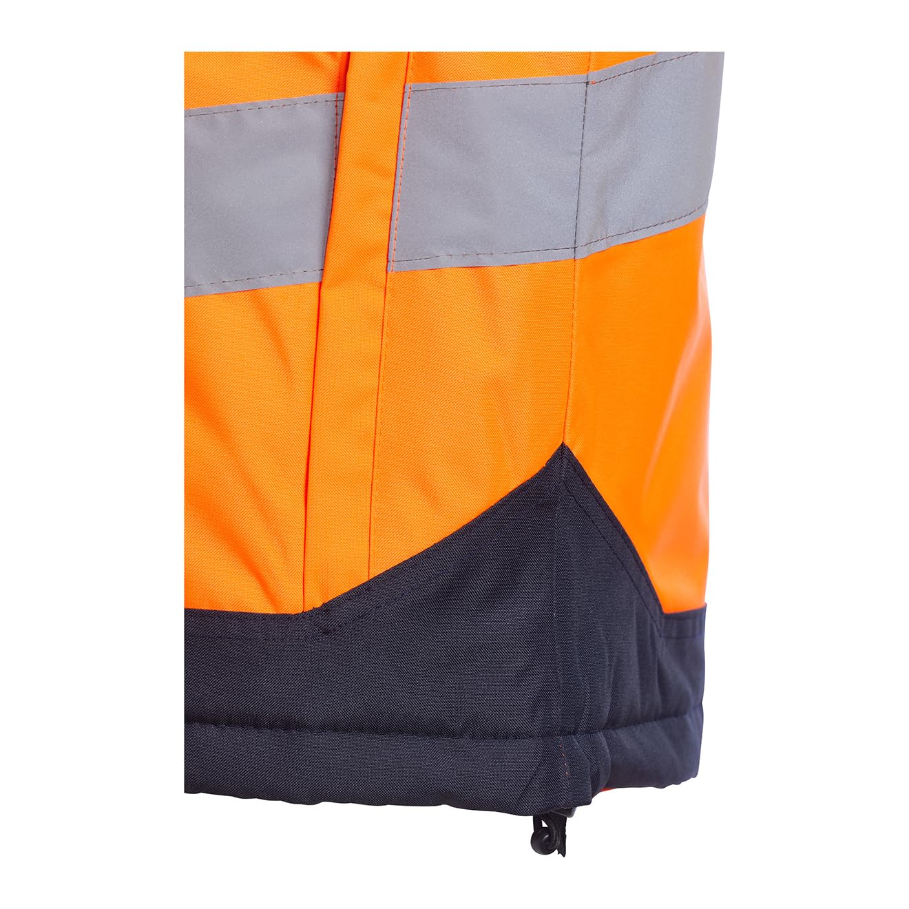 Blackrock Hi-Vis Body Warmer Yellow/Rail Orange Padded Gilet, Hi Viz, For Mens Womens Unisex, Fleece, Workwear, Warm, Gillet, Waterproof Shell & Windproof, Quilted Bodywarmer, Sizes S-6XL