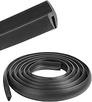 Vista 1 de YAKEFLY 5.6FT Windshield Trim,Windshield Moulding,Front Windshield Moulding Trim Rubber Strip,Car Weather Stripping Windshield Sealing Rubber Seal