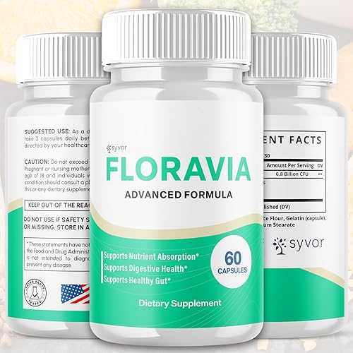 Miniatura 2 de Floravia Capsules, pastillas probióticas oficiales de Floravia con todos los ingredientes naturales, píldoras de suplemento de apoyo para la salud