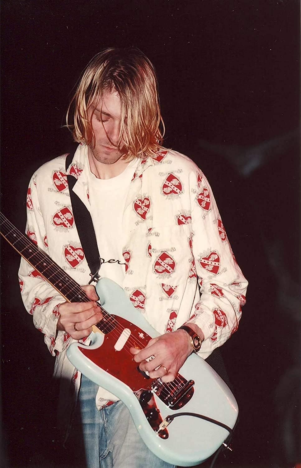Big mart collection Kurt Cobain Nirvana Poster Poster 12x18 inch