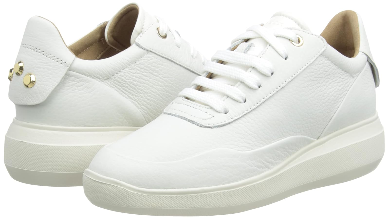 Geox Women's Low-top Trainers Sneaker, White White02, 6.5 : Amazon.ca:  Clothing, Shoes \u0026 Accessories