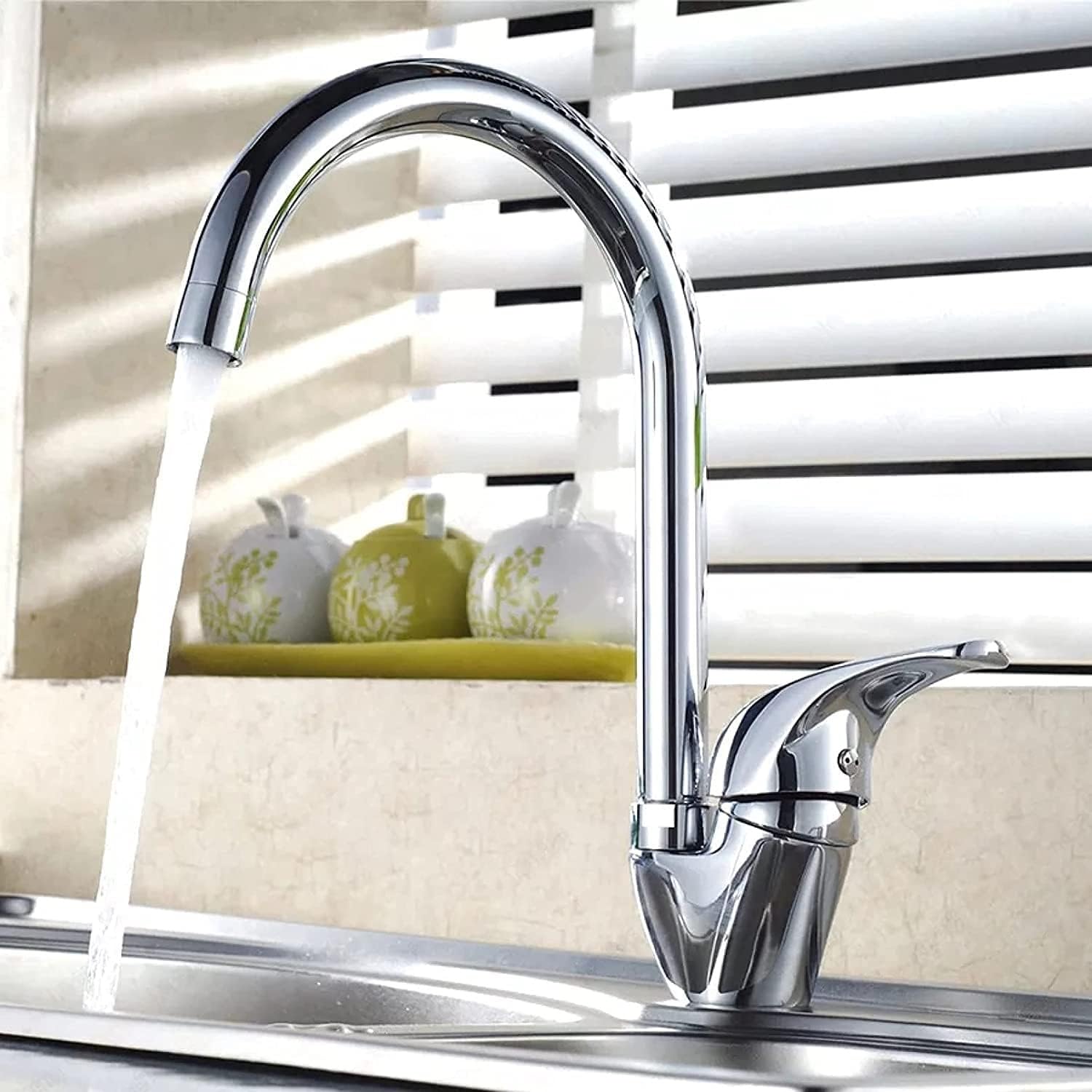 Sink Taps Kitchen Faucet, Water Booster Filter, Hot and Cold
