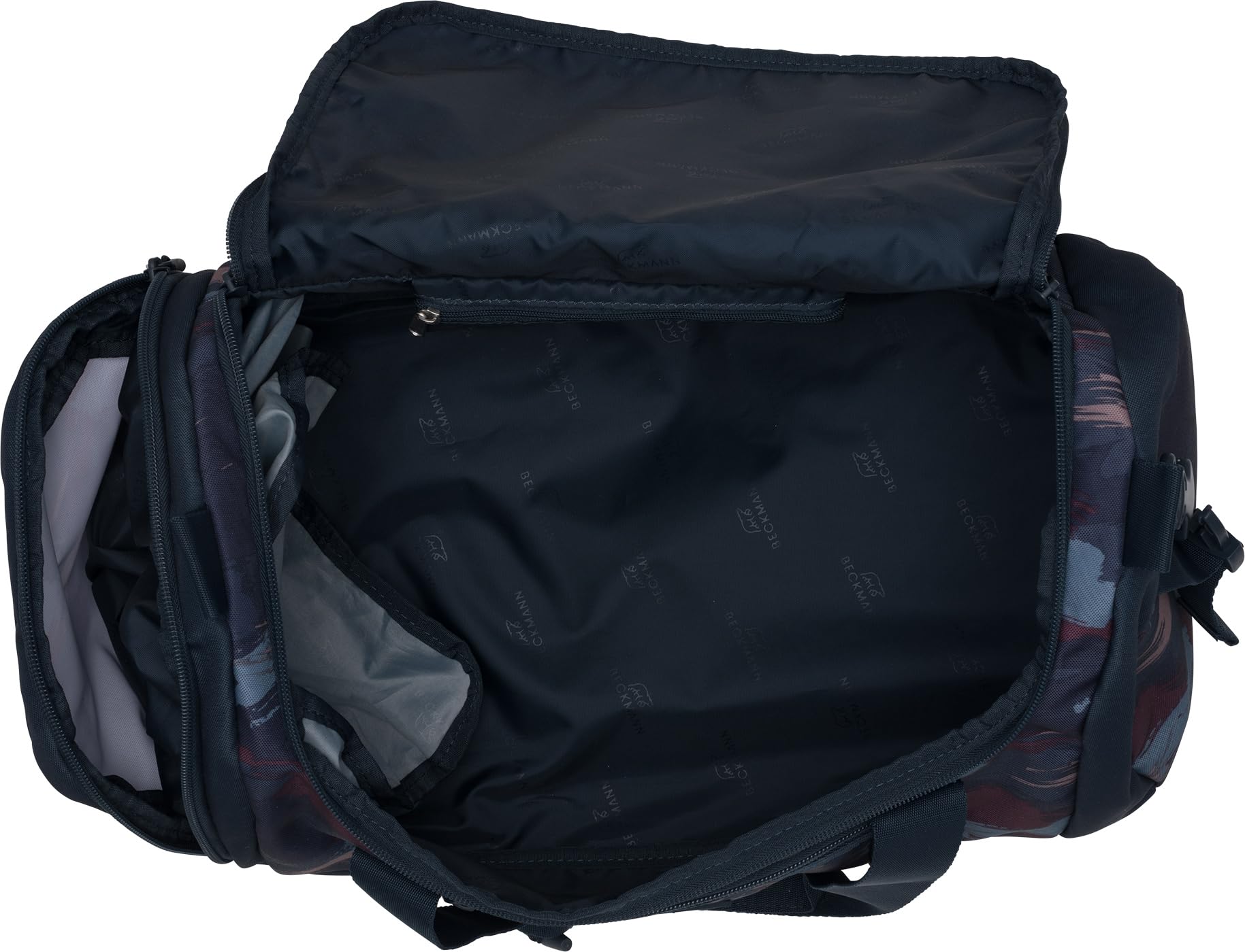 Beckmann, Duffelbag Sport Junior Blue Brush, Sporttasche für die weiterführende Schule, ab 5. Klasse, Blue