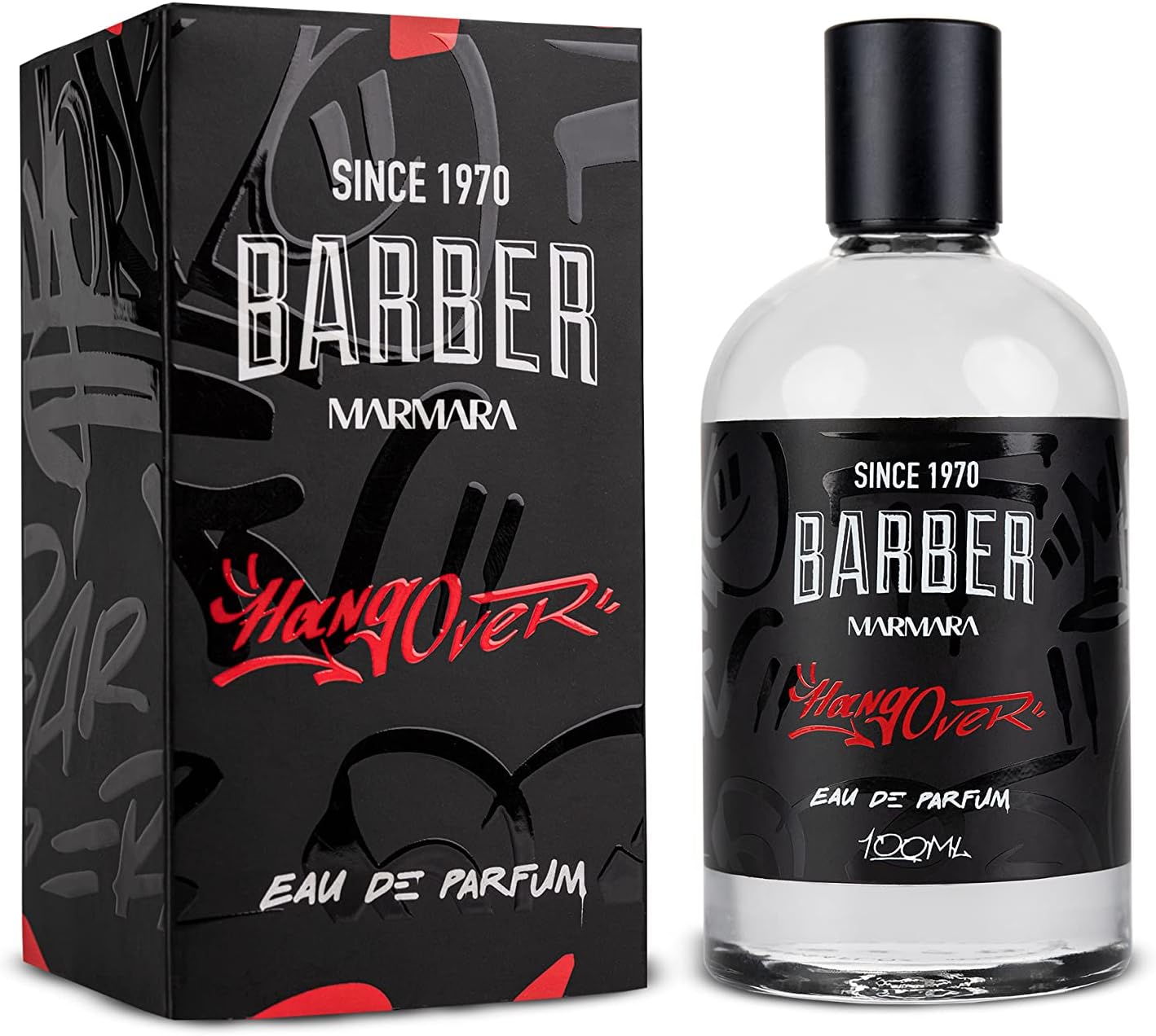 barber marmaraEau de Parfum Natural Spray Men 3.4 fl oz. (100ml, HANGOVER)