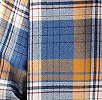 Vista 8 de T Shirts for Men Fashion Cotton Button Down Collar Shirt Jackets Classic Fit Long Sleeve Plaid Shirts Coat 2023