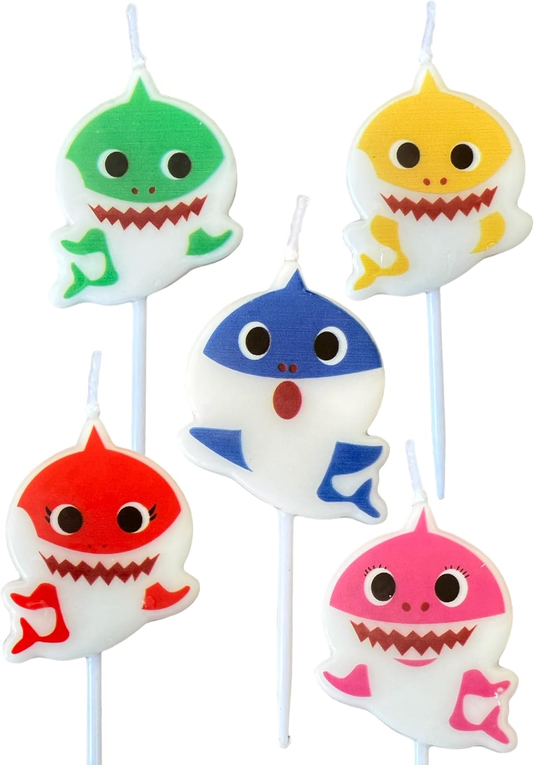 Birthday Cake Candles (Shark)
