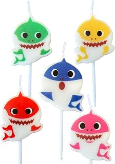 Birthday Cake Candles (Shark)