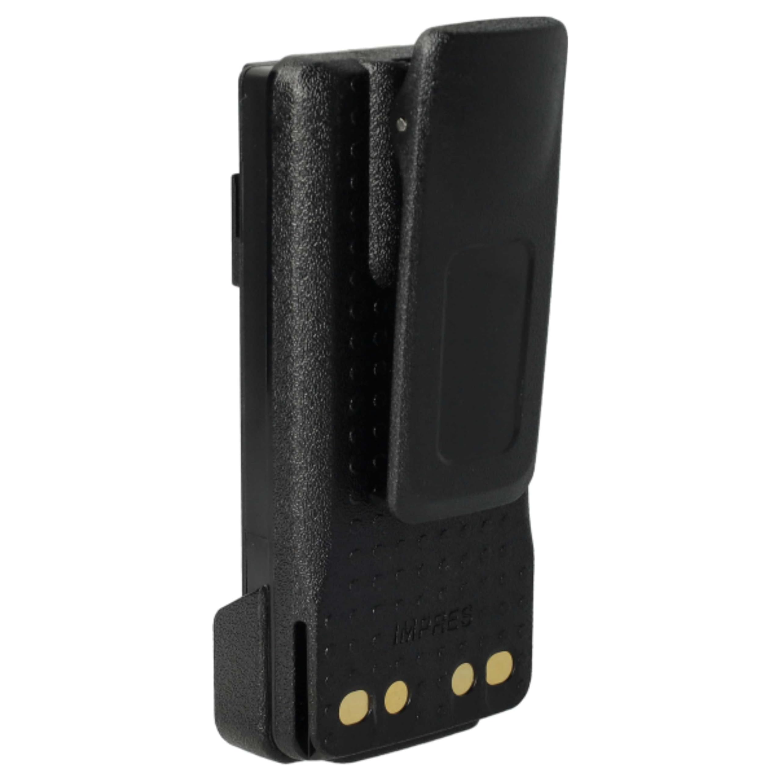 vhbw 5x batteria compatibile con Motorola DP4400, DP4400E, DP4401e, DP4401, DP4600 radio (3000mAh, 7,2V, Li-Ion) + clip