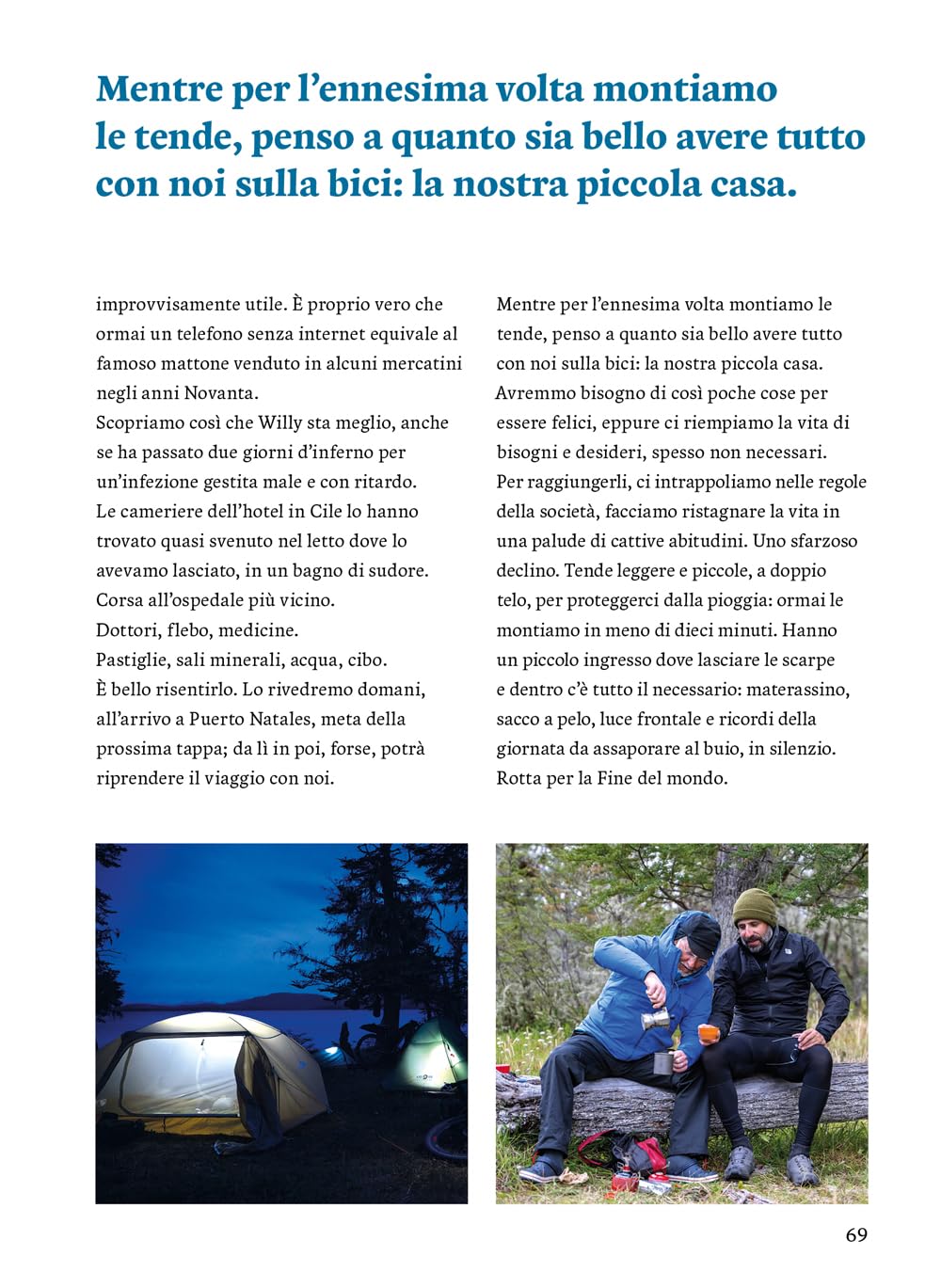 Patagonia. Viaggio in bici ai confini del mondo