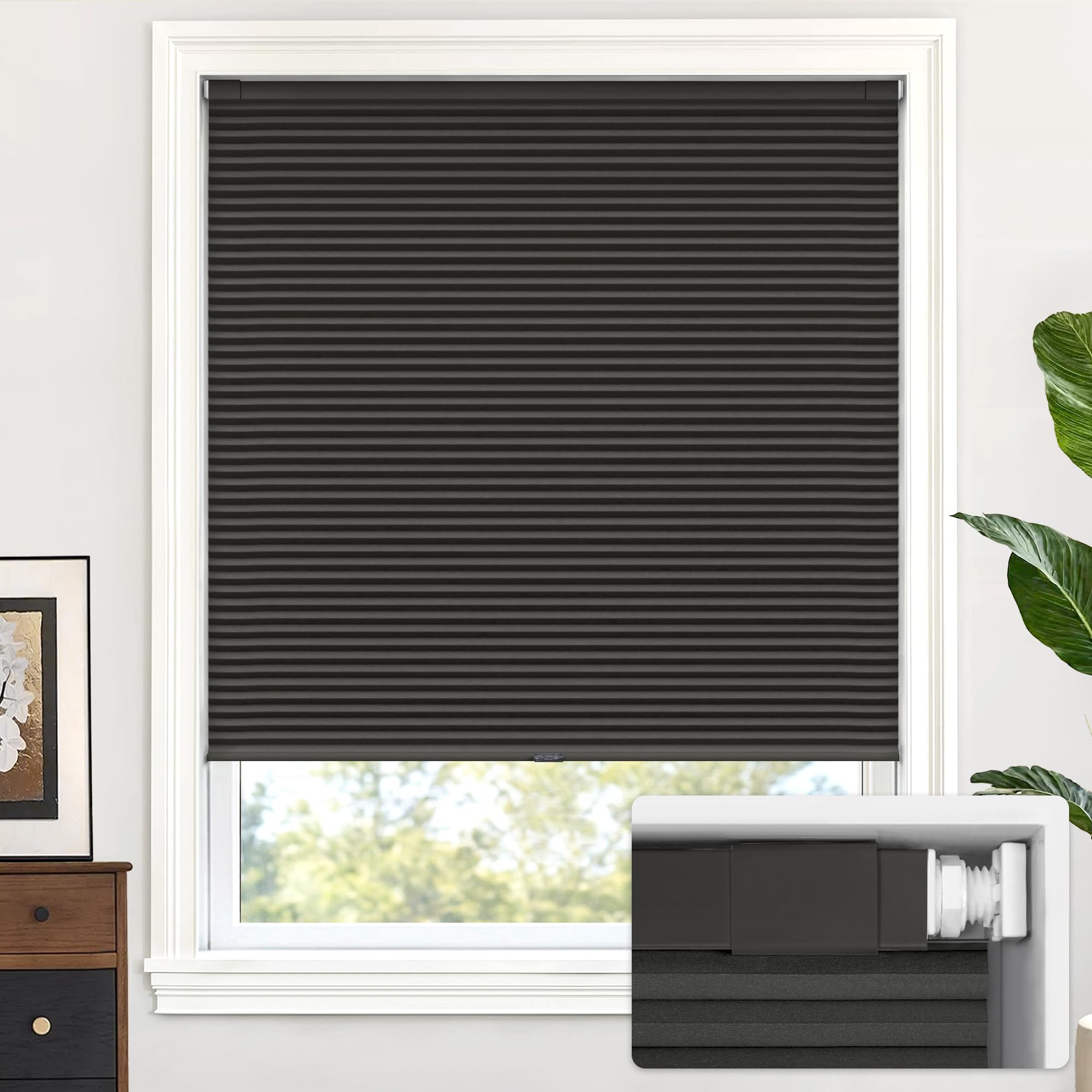 Amazon.com: LazBlinds Cordless Cellular Shades, No Tools No Drill