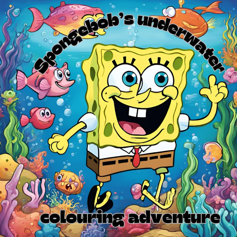 spongebob's underwater colouring adventure