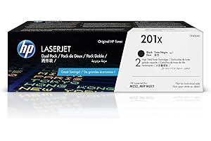 HP 201X Black High-yield Toner Cartridge Duo