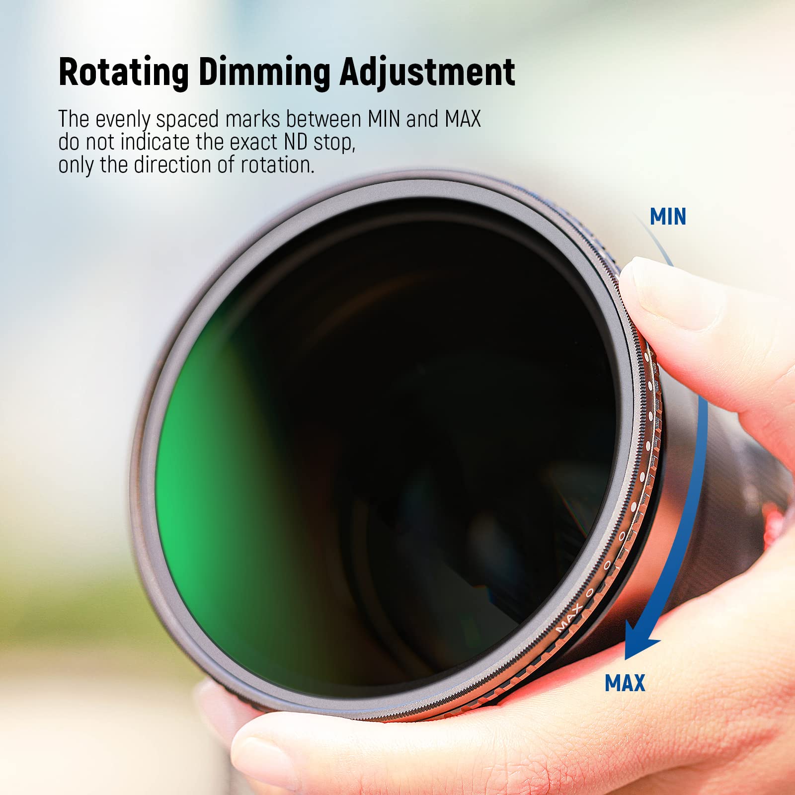 NEEWER 3 STKS 82 mm sterfilters, verstelbaar kruisscherm stereffectfilter (4, 6, 8 punten) met ultraslank frame van aluminiumlegering, HD geen donkere hoeken met dubbelzijdige nanocoatings