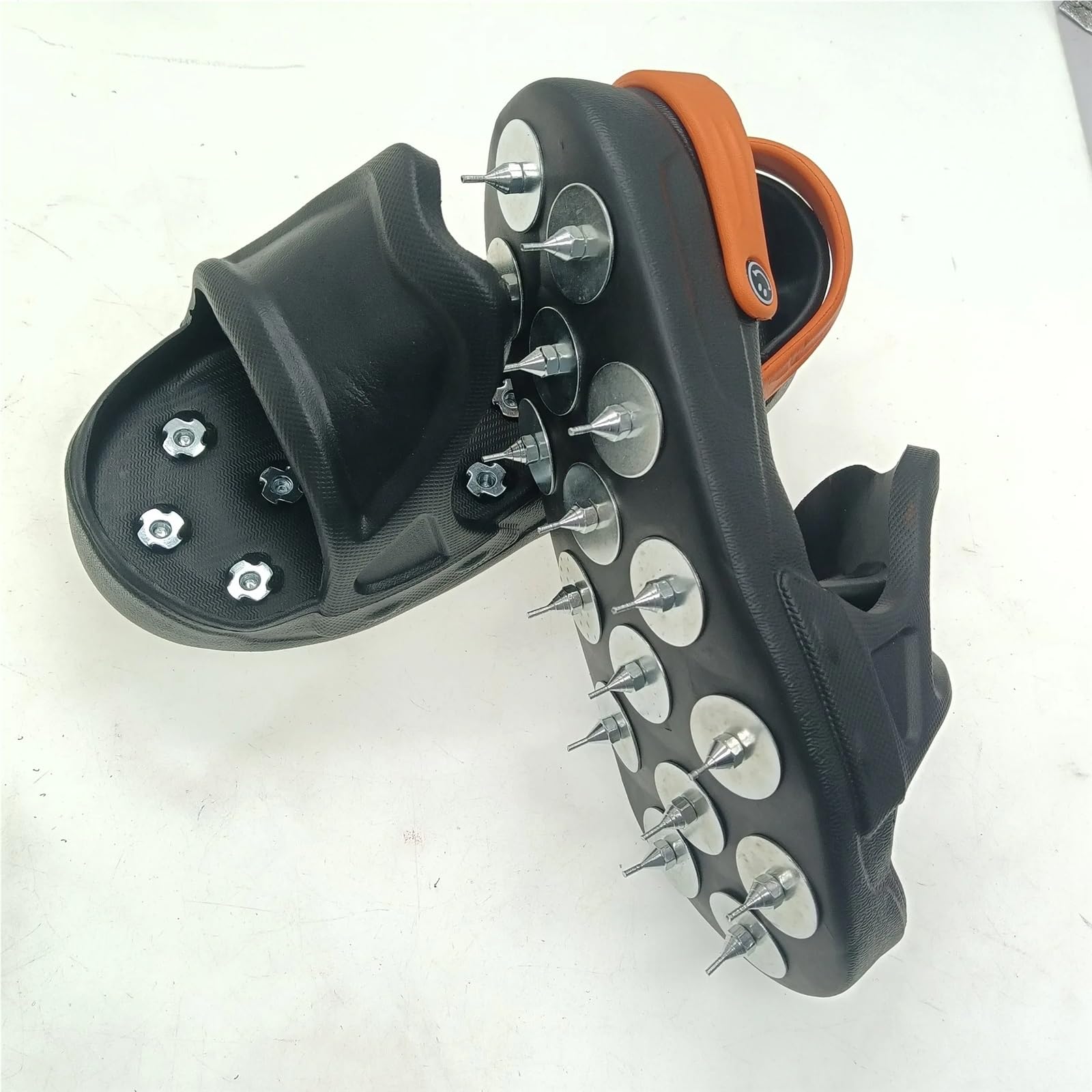 Rasenlüftungsschuhe Flexible Spike-Schuhe for Epoxid-Bodenbeschichtungen, Abdeckungsinstallation, selbstnivellierender Boden, Eva-Weichmaterial