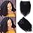 Curly Clip In Extension Human Hair 3C 4A Kinky Curly Clip Ins Full Head for Black Women Brazilian Remy Human Hair Natural Color 8Pcs with18clips 120g/Set (16 inch, curly wave)