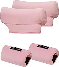 Crutch Cover, Cushion Cover, Side Pad Cover, Thick, Set of 4, Pain Relief, Anti-Slip, Washable, No Fatigue, Simple Design (Pink, One Size)