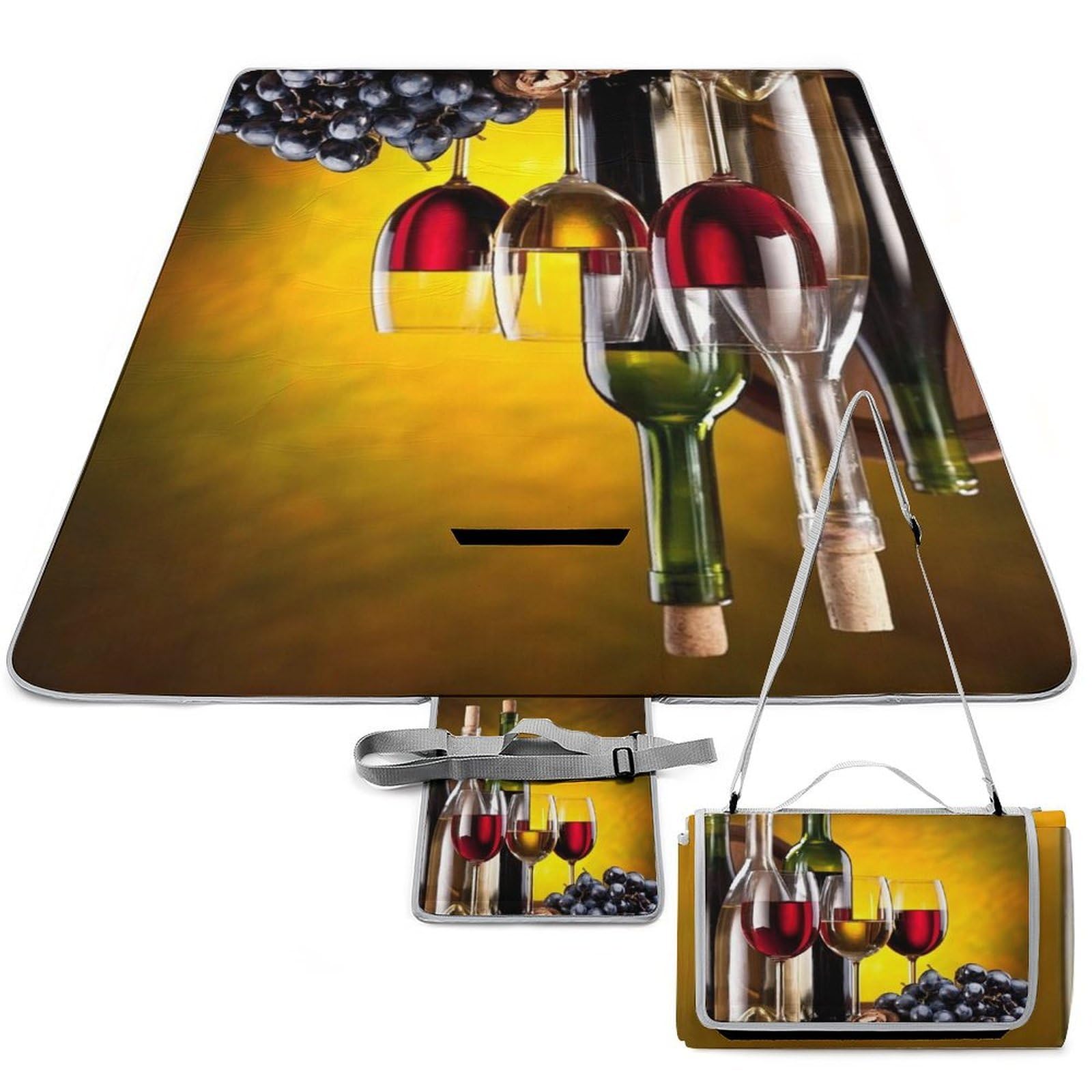 Tapis de pique-nique portable pliable et imperméable pour camping outdoor