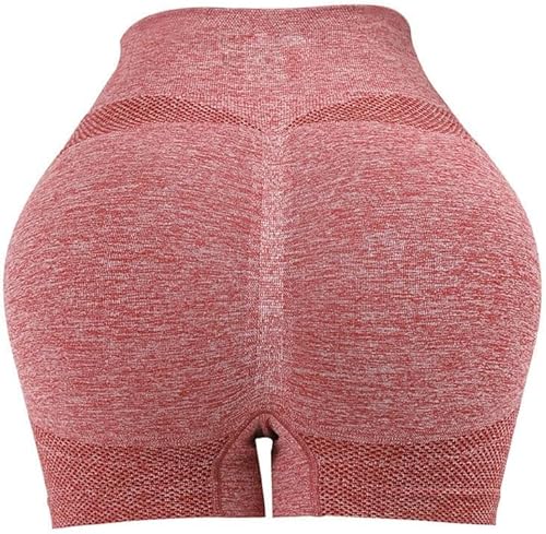 Shorts de ioga com levantamento de bumbum para mulheres, cintura alta, controle de barriga, calças q