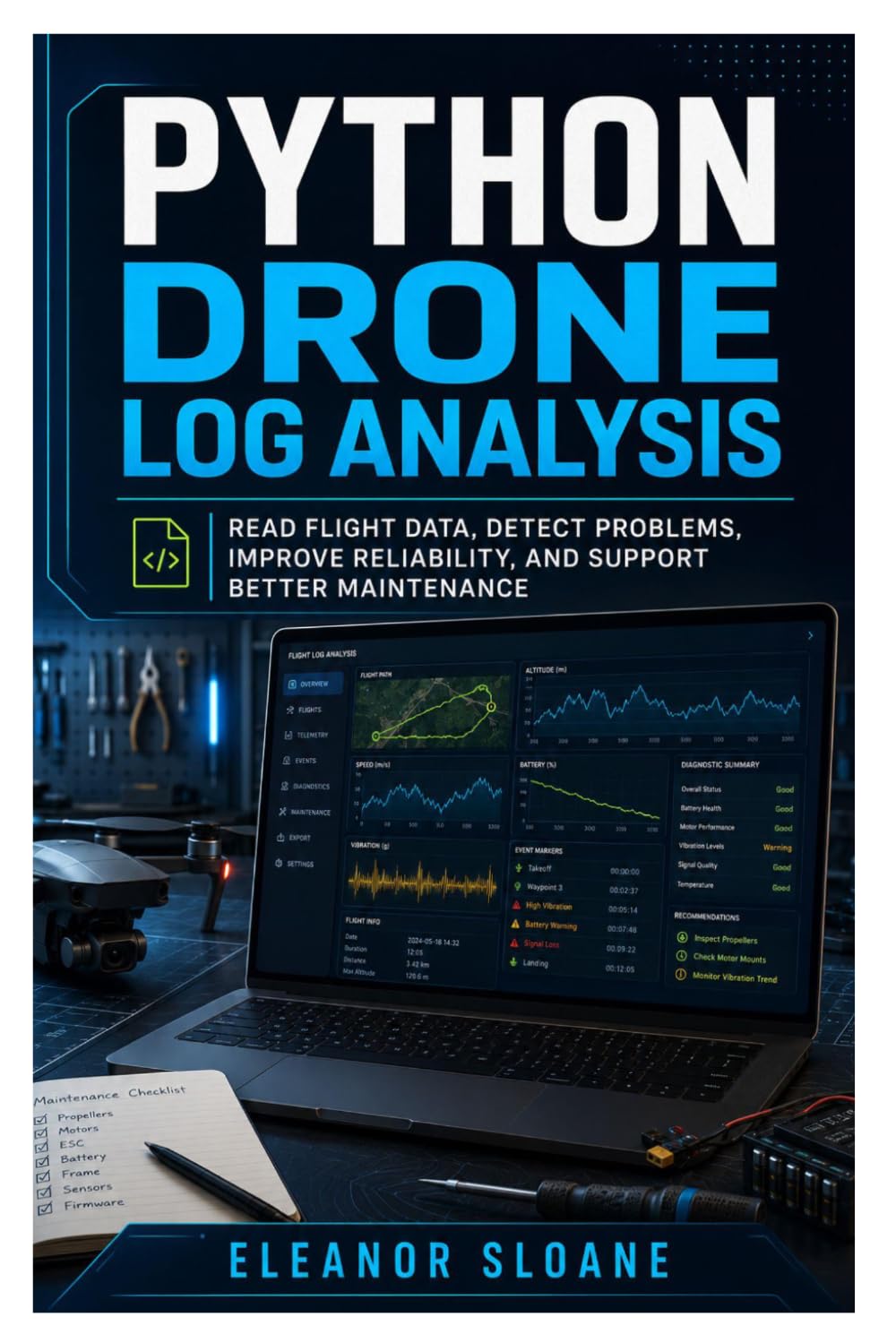 Python Drone Log Analysis: Read Flight Data, Detect Problems, Improve Reliability, and Support Better Maintenance