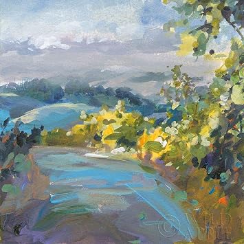 Posterazzi PDX64839SMALL Golden Valley Danhui NAI Poster Print, 18 x 18, Multicolor