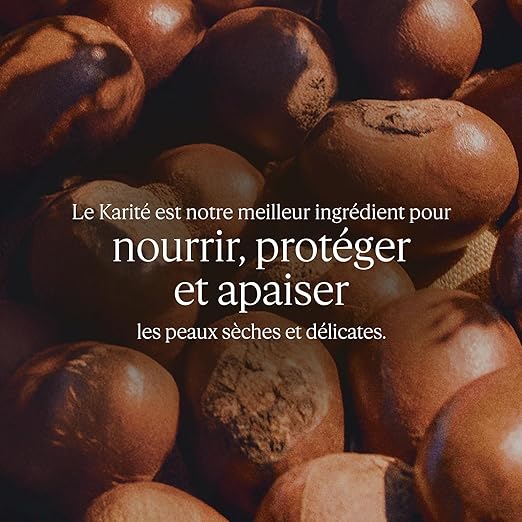 A texture shot showing the rich, whipped consistency of the body cream.