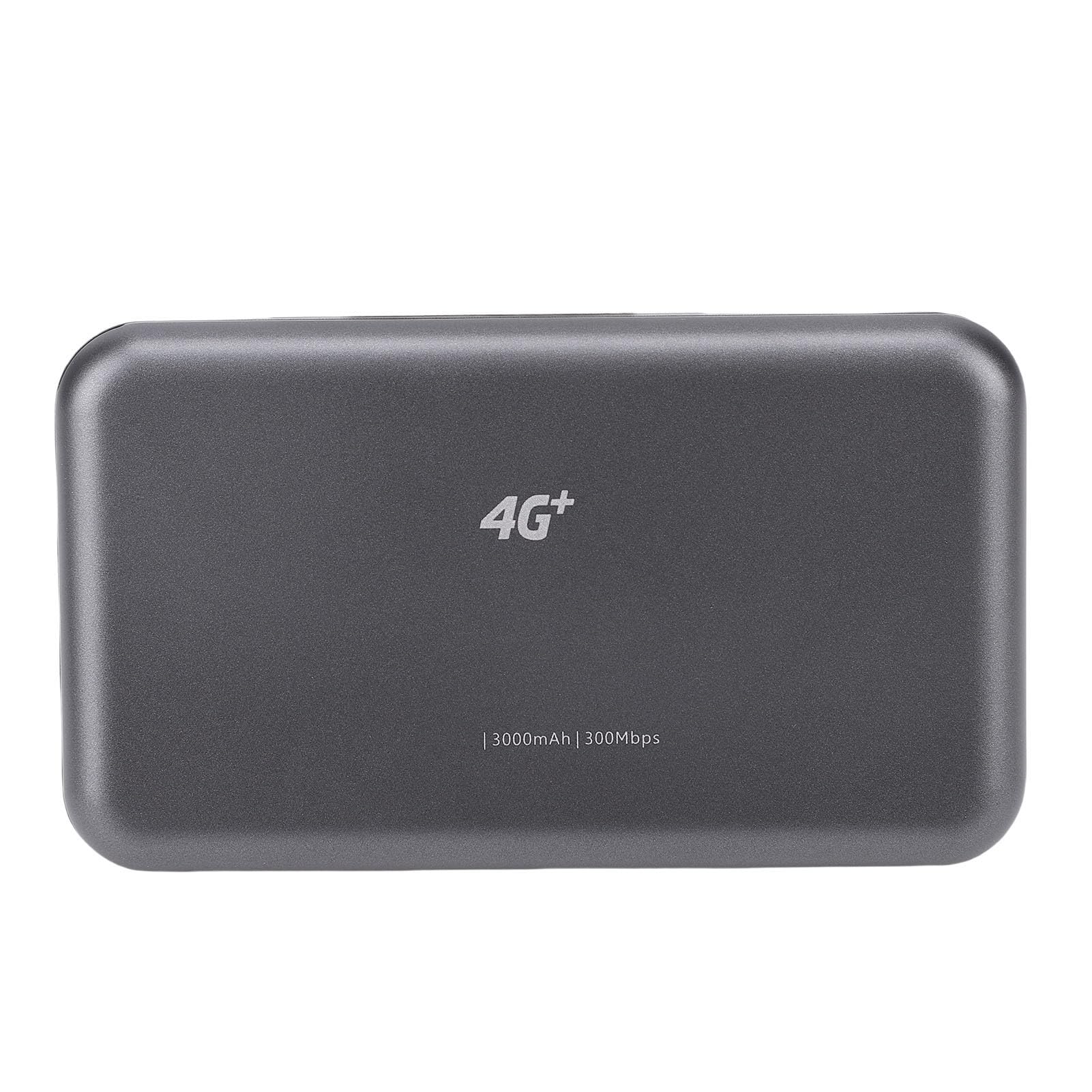 4G WiFi Portatile, Router Wireless con Batteria da 3000 MAh, Supporta 8-10 Utenti, per Casa, Lavoro, Viaggio, Copertura Extender WiFi