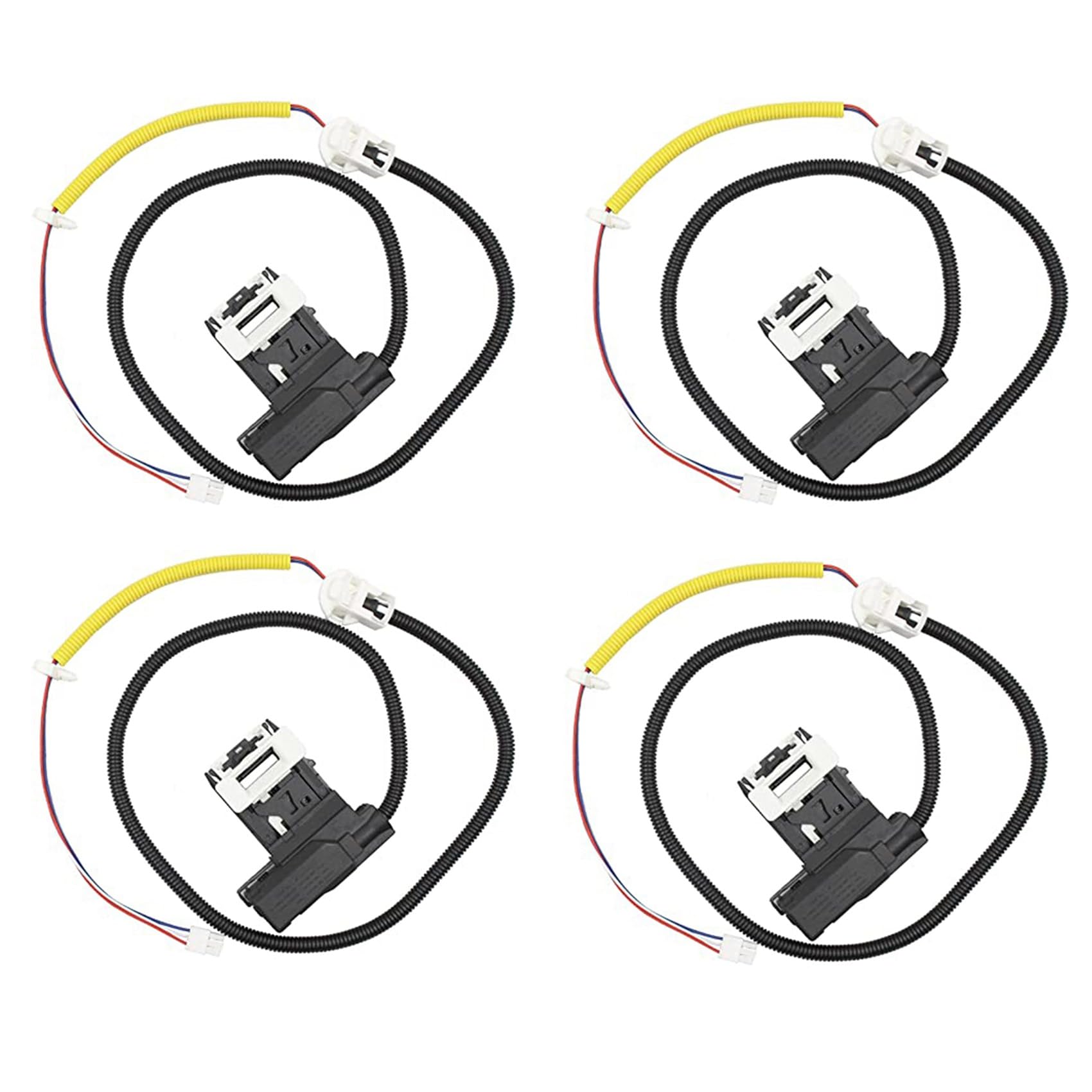 Hndhbfgrt 4X W11307244 W10682535 Washer Lid Lock Switch Replacement(3 Wires) for,Washing Machine Lid DoorLatch Assembly