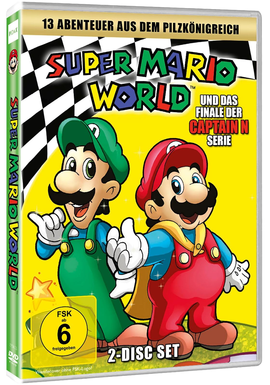Super Mario World Serie – Die komplette Animationsserie mit Mario Luigi und Yoshi – Das ultimative Retro-Abenteuer – Amazon Angebot