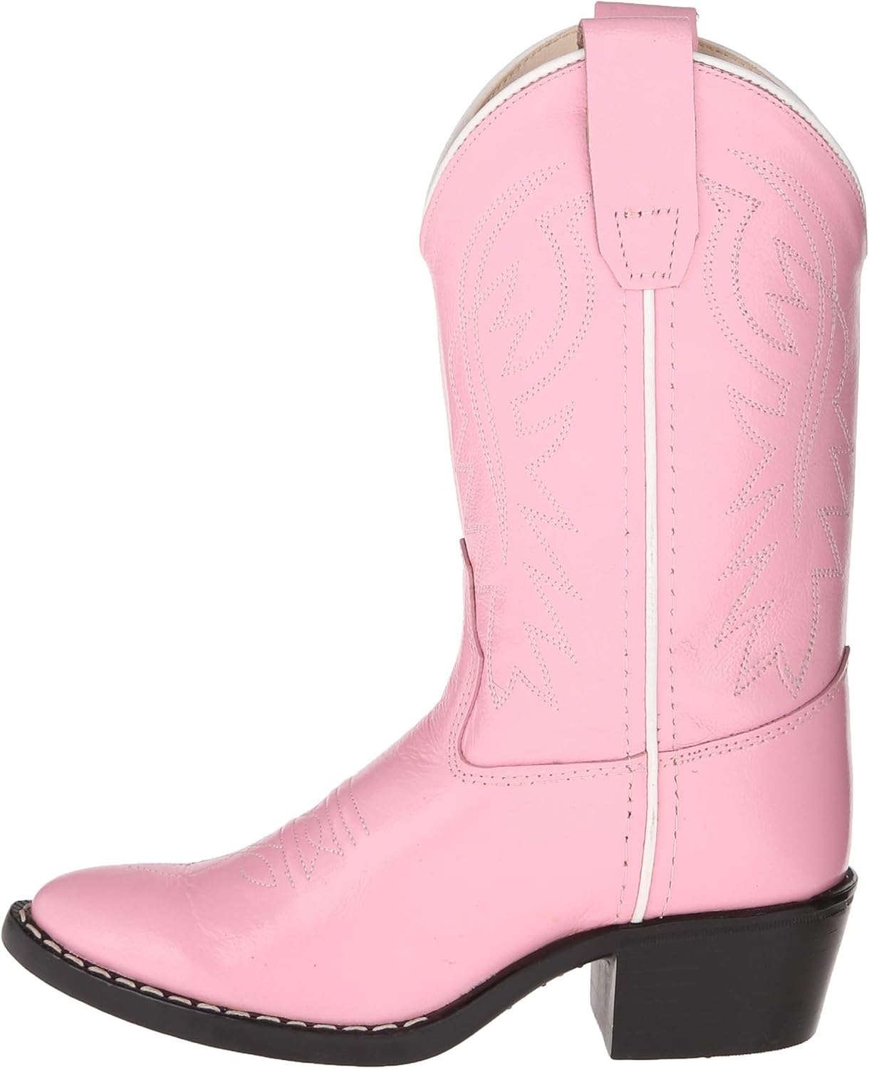Old West Toddler-Girls' Western Boot Round Toe - 3119 6 D