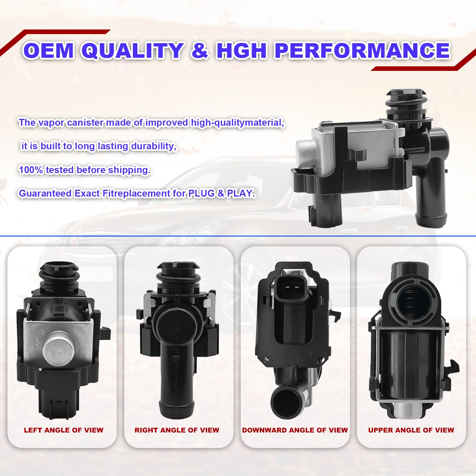 Amazon.com: NOTISH EVAP Vapor Canister Vent Valve, Compatible with