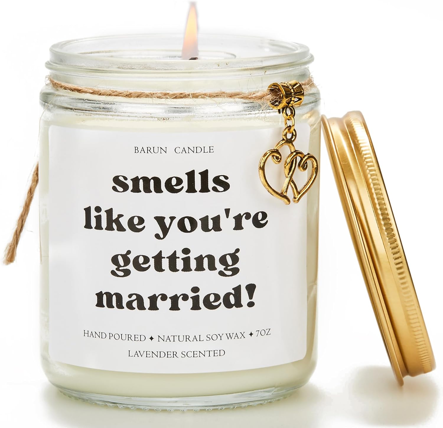 BARUN Engagement Candle Engaged Candle Engagement Gifts