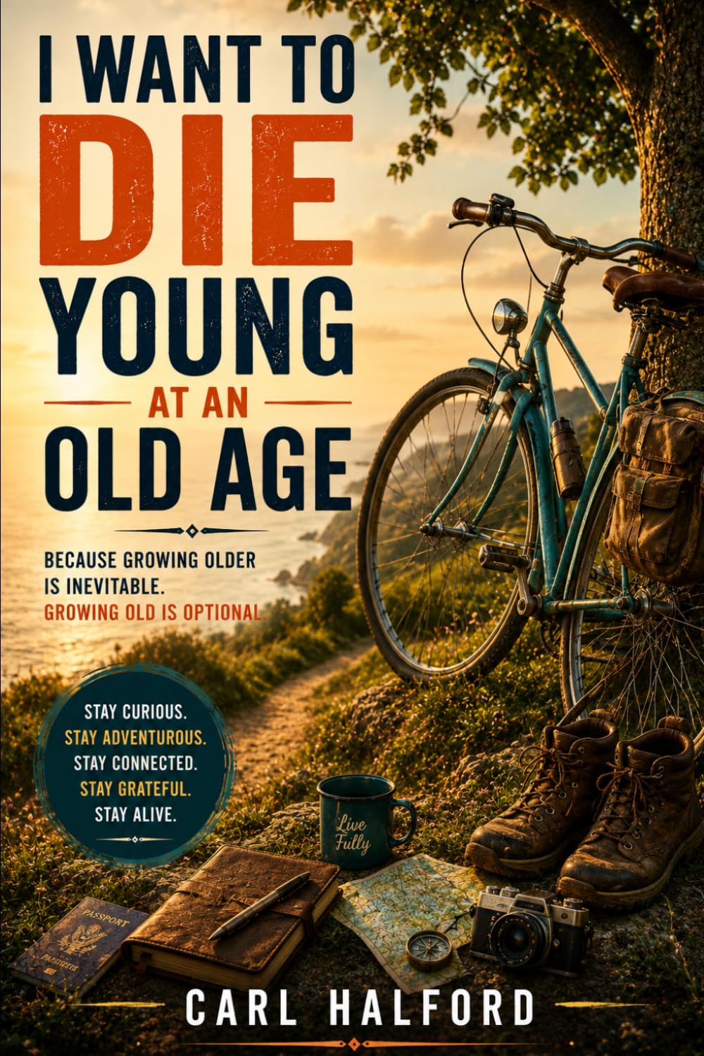 I WANT TO DIE YOUNG AT AN OLD AGE: Because Growing Older Is Inevitable. Growing Old Is Optional.
