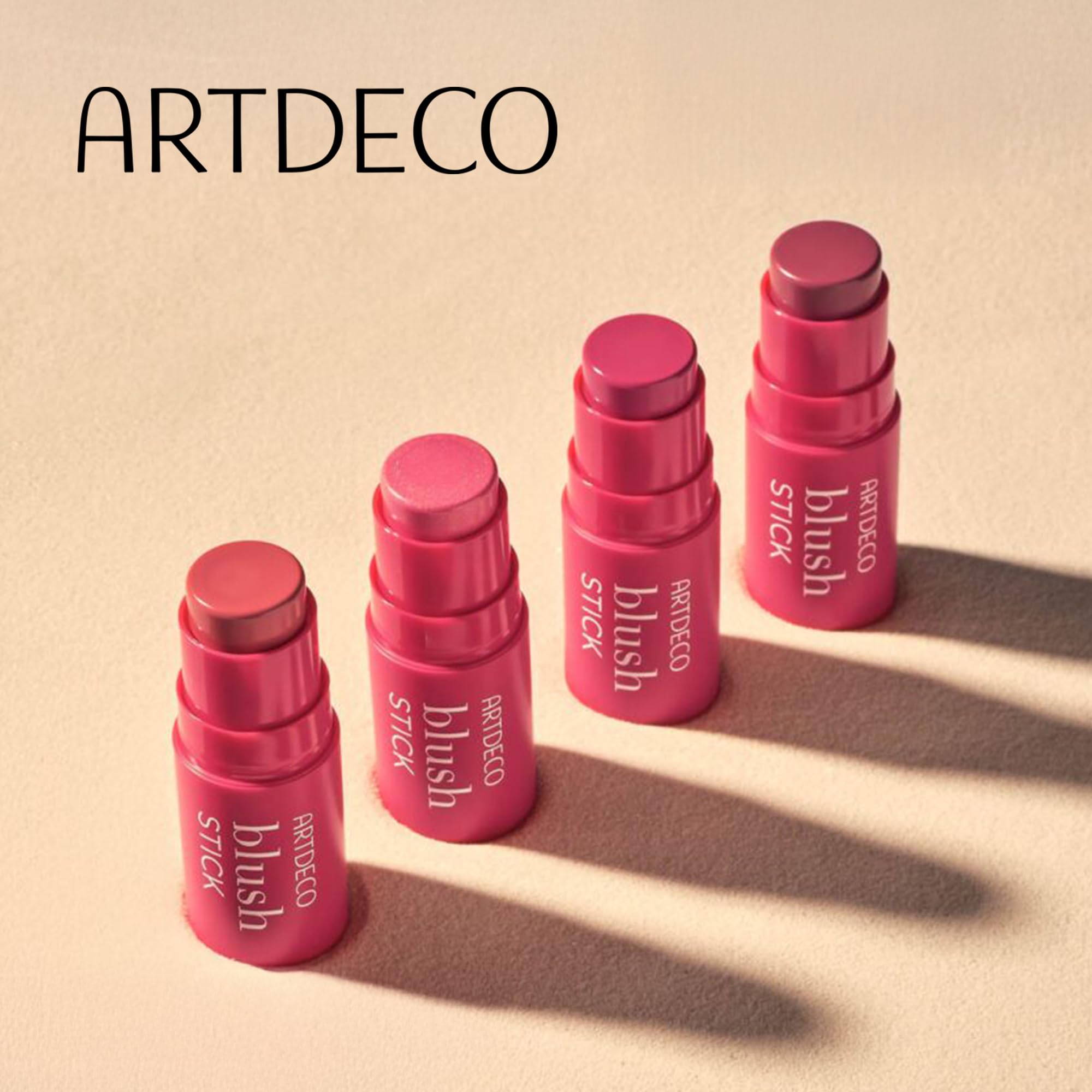 ARTDECO Blush Stick – kremowy róż dla naturalnie świeżego koloru – 1 x 5 g