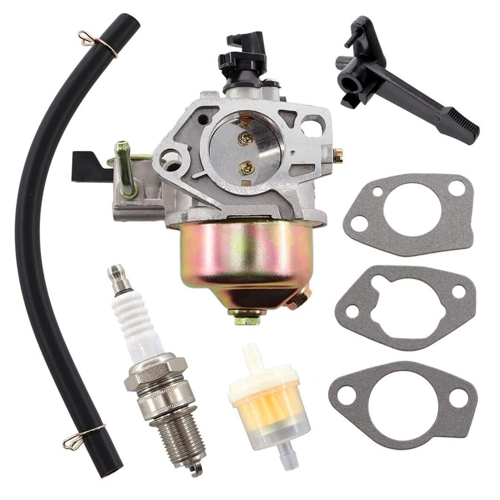 Carburateur de souffleuse à neige avec joint et bougies pour moteur Holzinger HSF-110