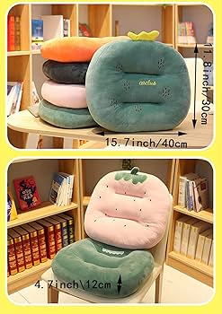 Pick you クッション　rest cushion Amazon.com: SMIUPIN Cartoon Plush Car Booster Seat Cushion