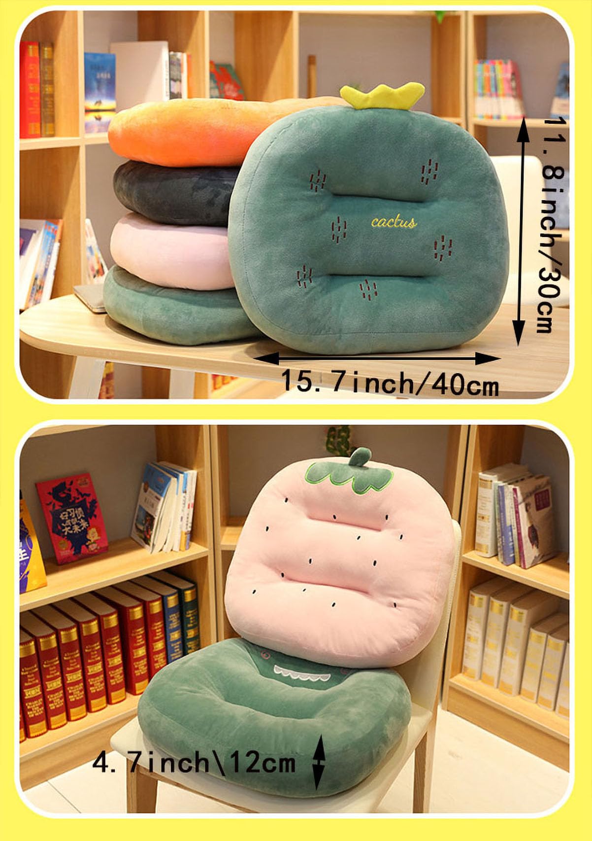 Pick you クッション　rest cushion kkbbma under $5 Rocking Chair Cushion, Memory Foam Non Slip