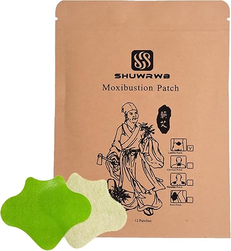 SHUWRWB Moxibustion Parche para aliviar el dolor, calcomanía autocalentable para aliviar el dolor y la fatiga, efecto de larga duración de 8 a 12