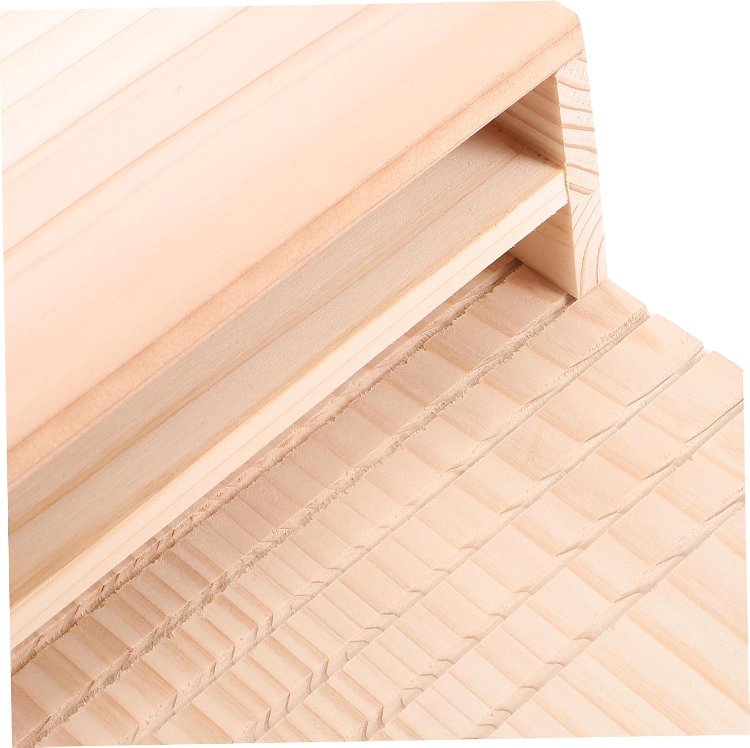 Kisangel Bat House Outdoor Bat Shelter for Garden Easy to Install Weather Resistant Pet House for Courtyard Decor