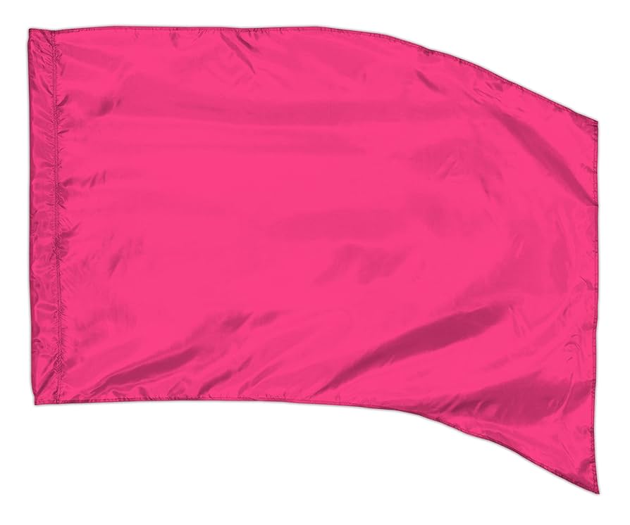 Amazon.co.jp: ピンクカラーガードフラッグ 曲線長方形無地フラッグ Amazon.co.jp: ピンクカラーガードフラッグ 曲線長方形無地フラッグ