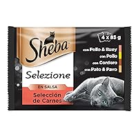 Sheba - Selezione, Cibo umido per gatti