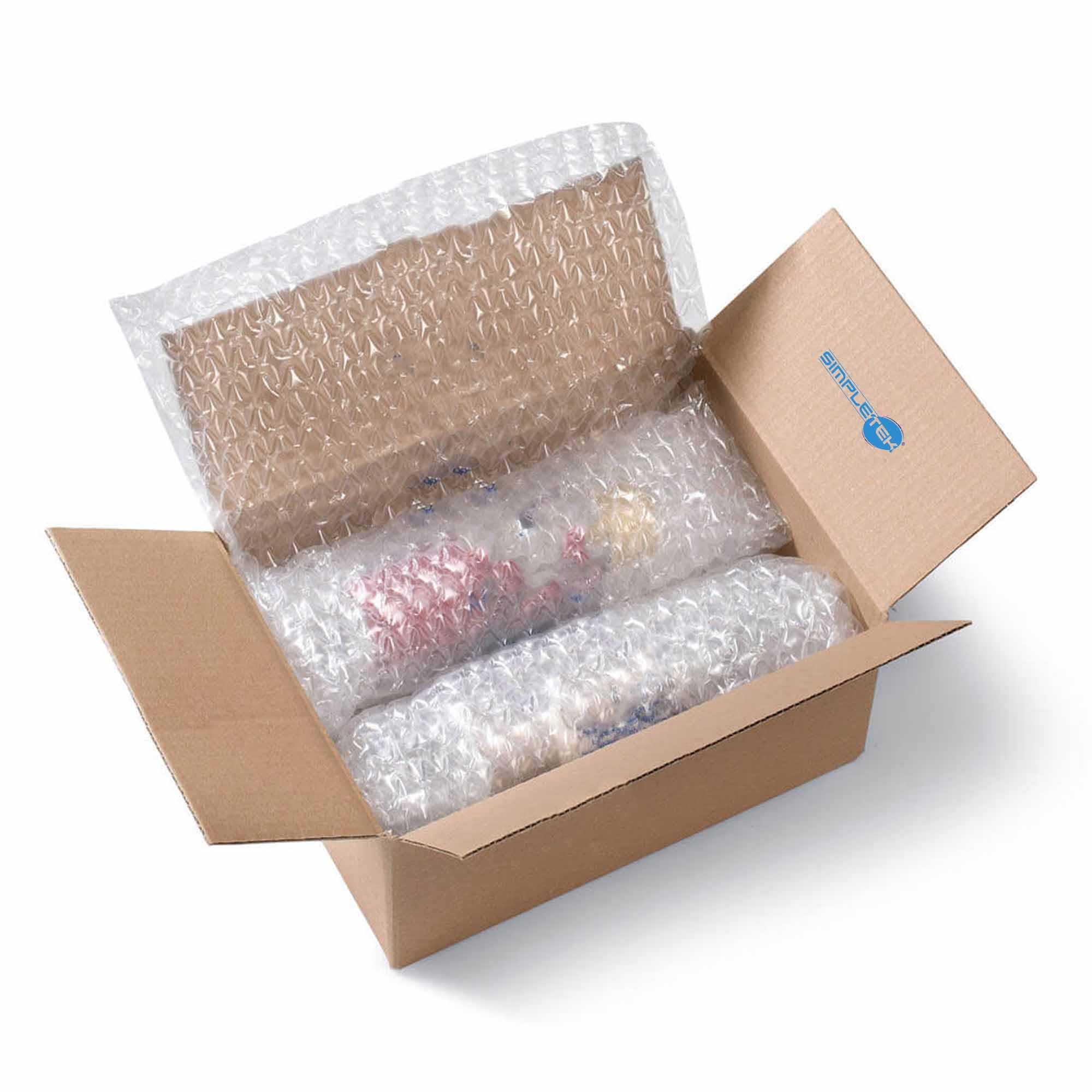 SIMPLETEK Luftpolsterfolie - Luftpolsterfolie | 325m x 700mm | Verpackung, Versand, E-Commerce, stoßfest