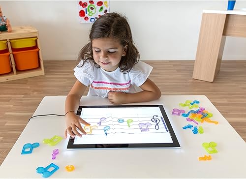 Miniland Translucent Musical Counters for Musical Learning and Development