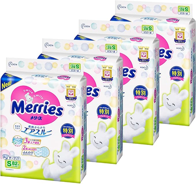 テープ Sサイズ メリーズさらさらエアスルー 4 8kg 328枚 82枚 4 ケース品 Amazon Co Jp限定 メリーズ ドラッグストア Amazon