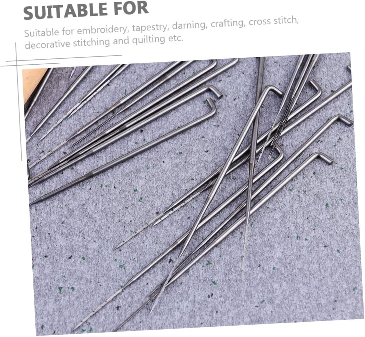 LIFKOME DIY Handmade Accessories Home Stitchwork Needle Wool Felt Needle Embroidery Punch Special for Craft Lovers