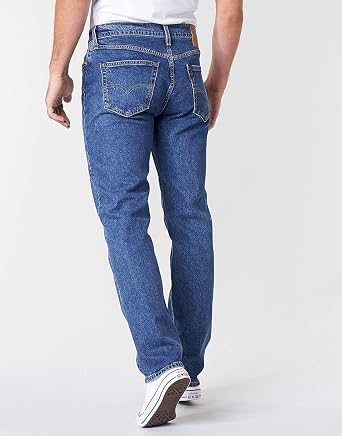 Levi's Men's 514 Straight Fit Jeans, Stonewash Stretch, 31W / 32L
